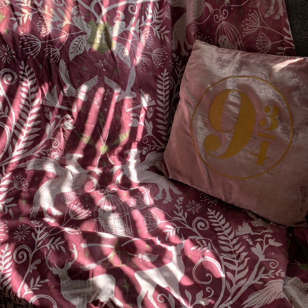 Harry Potter x PB Teen duvet cover and pillow